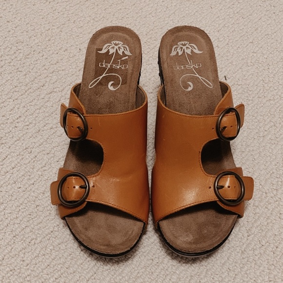 Dansko Leather Wedges - Picture 2 of 4